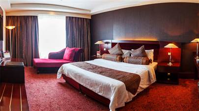 اتاق دو تخته دبل هتل پارسیان آزادی تهران اتاق دو تخته دبل هتل پارسیان آزادی تهران